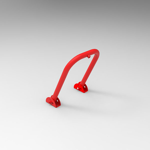 Blokada parkingowa B4 Blokada parkingowa B4 render