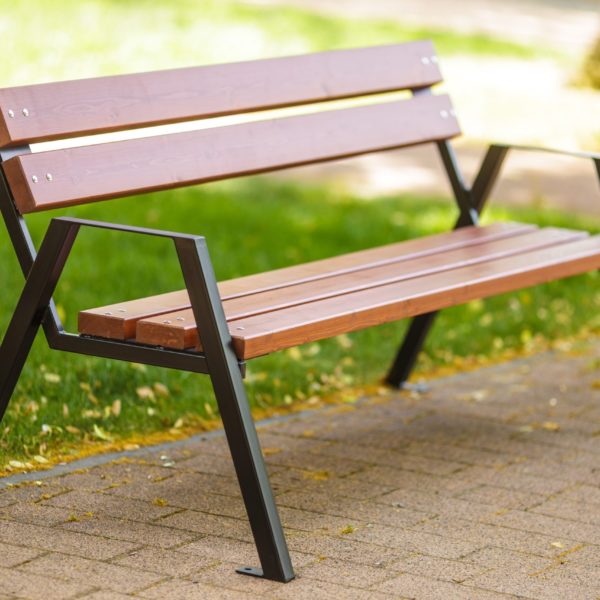 Ławka parkowa Horus wytrzymała ławka parkowa Horus