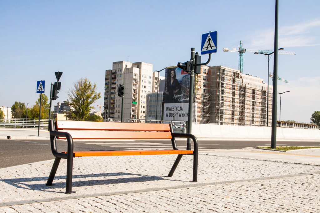 Wytrzymała ławka parkowa Viking Wytrzymała ławka parkowa Viking