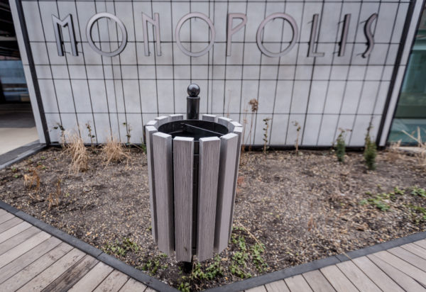 Kosz Genewa WPC 4 Kosz parkowy Genewa WPC 4