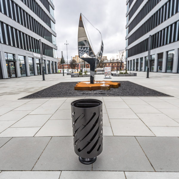 Kosz parkowy Andora Bis 30l Kosz parkowy Andora Bis 1