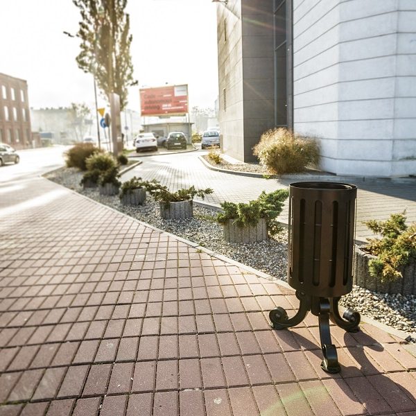 Kosz uliczny Praga II 30l Kosz uliczny Praga II 2