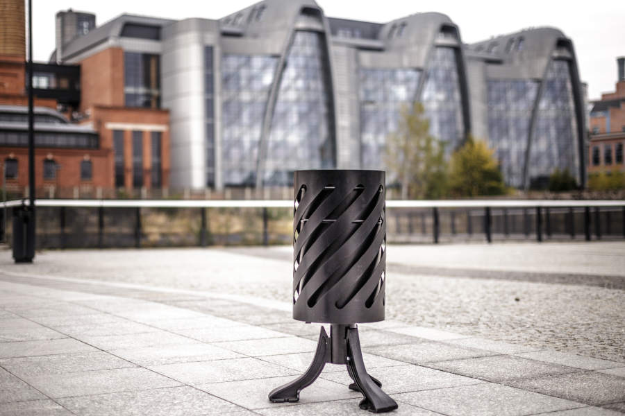 Kosz uliczny łódzki III Kosz uliczny łódzki III