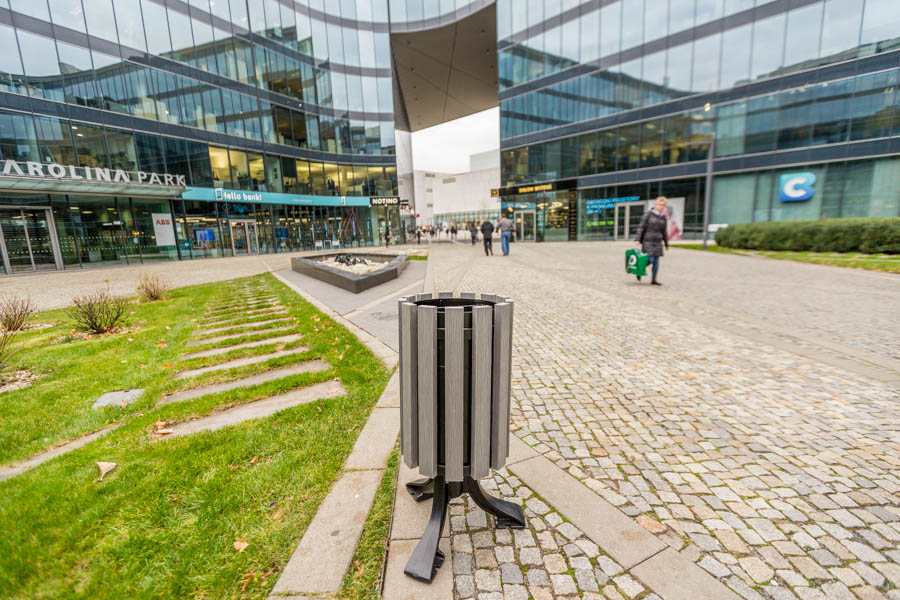 Kosz uliczny łódzki WPC 1 Kosz uliczny łódzki WPC 1