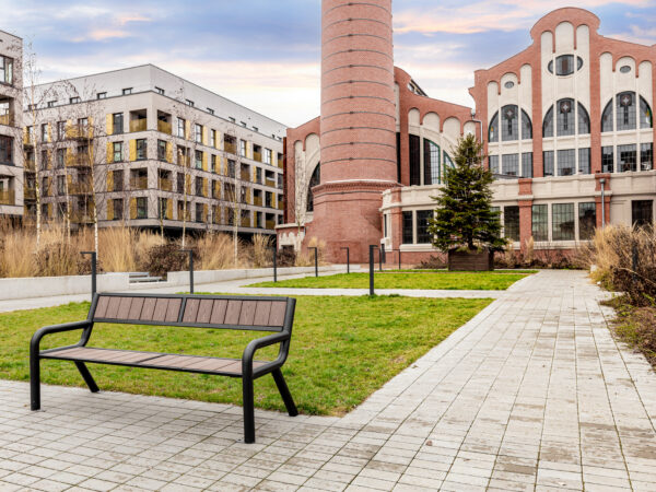 ławka parkowa Viking WPC