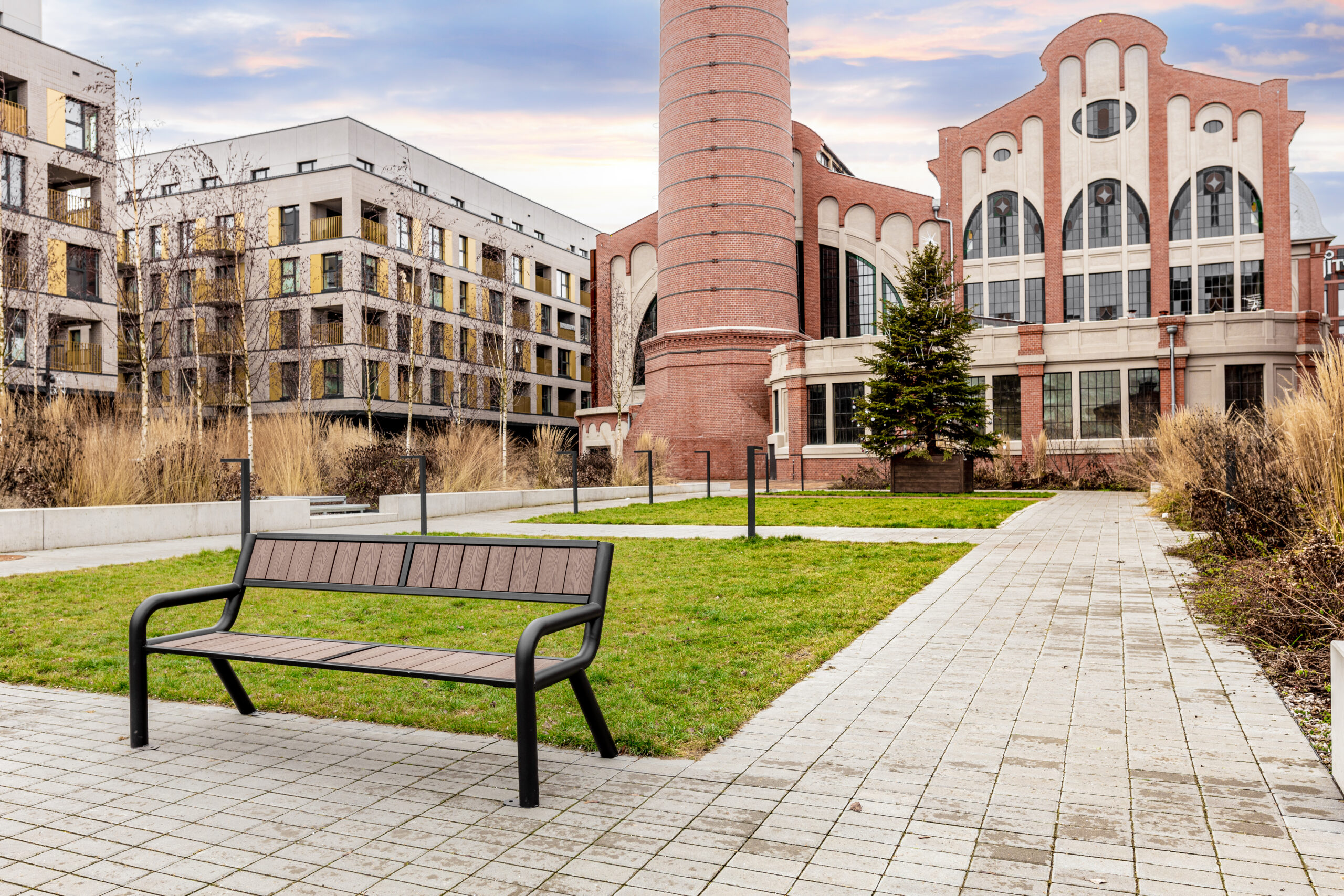 ławka parkowa Viking WPC ławka parkowa Viking WPC