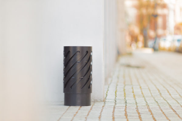 kosz parkowy na śmieci Ateny III kosz uliczny Ateny III