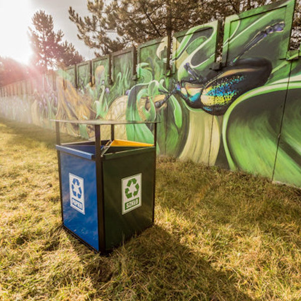 Kosz do segregacji odpadów Bratek 4x40l kosz do segregacji odpadow Bratek