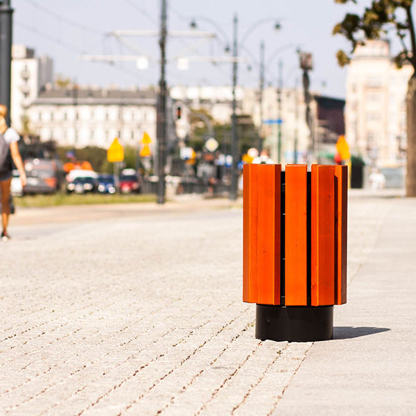 Kosz uliczny Ateny 30l kosz uliczny Ateny 2