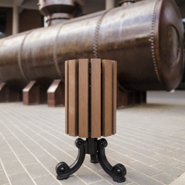 Kosz uliczny Praga WPC 30l kosz uliczny praga WPC 1 e1586423679576