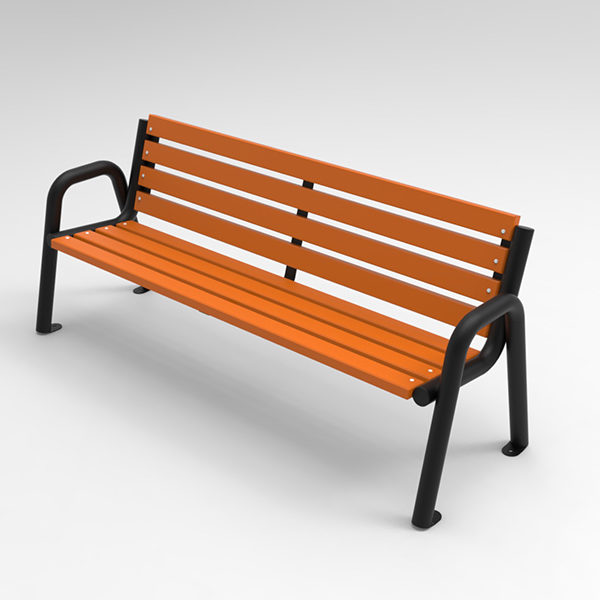 Ławka parkowa Spartan Bis lawka parkowa Spartan Bis render 3