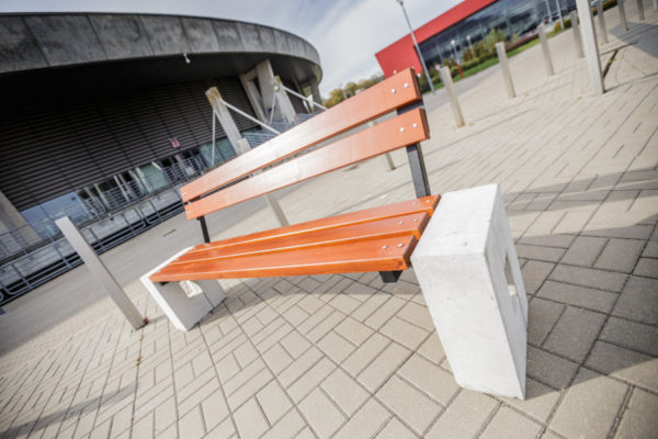 parkowa Lawka betnowa Roma 2 ławka parkowa Roma 2