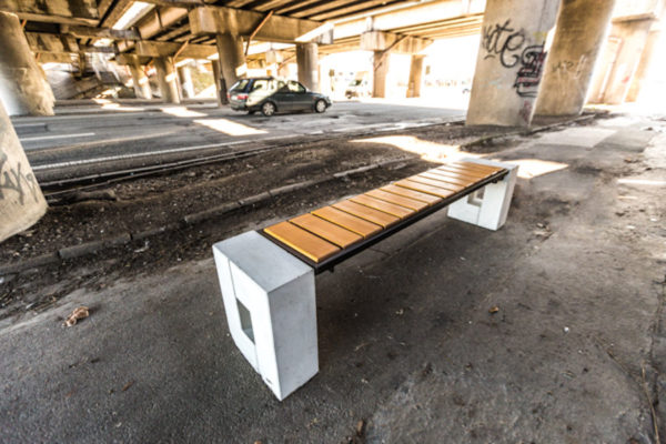 parkowa Lawka betonowa roma prestige bez oparcia ławka parkowa roma prestige bez oparcia