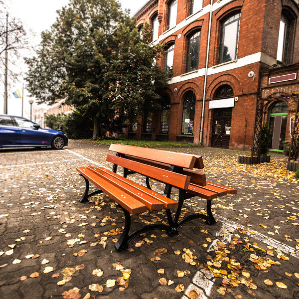 Ławka Łódzka DUO parkowa Lawka parkowa lodzka DUO 1