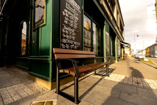 parkowa Lawka stalowa Centurion 2 ławka parkowa Centurion