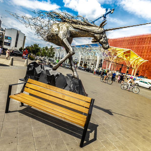 parkowa Lawka stalowa Gladiator bis 1