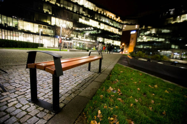 parkowa Lawka stalowa centurion bez oparcia 1 ławka parkowa centurion bez oparcia 1