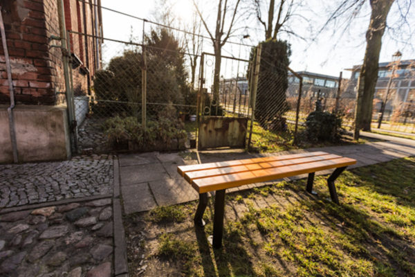 parkowa Lawka stalowa gladiator bez oparcia 1 ławka parkowa gladiator bez oparcia 1