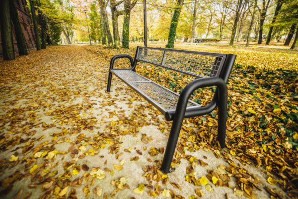 parkowa Lawka stalowa spartan solid stalowa ławka parkowa spartan solid