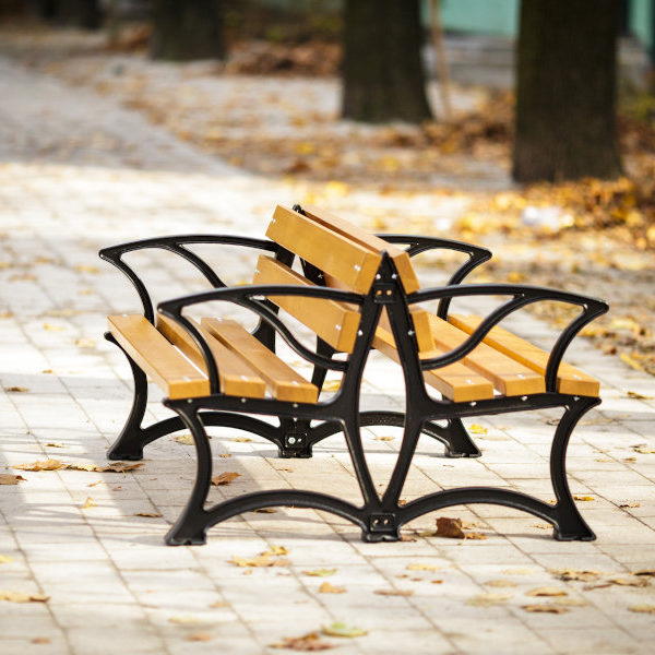 Ławka Łódzka DUO z podłokietnikiem ławka Łódzka Duo z podłokietnikiem