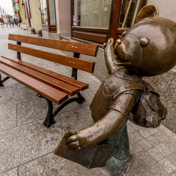 Ławka dla dzieci Ptyś parkowa lawka dla dzieci Ptys 1