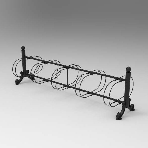 Stojak na rowery Praga 10 stanowisk stojak na rowery Praga 10 stanowisk render