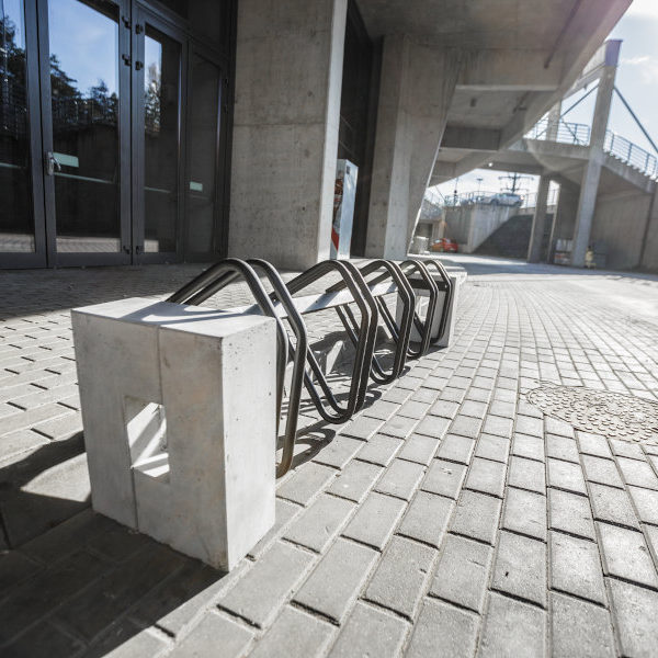 Stojak na rowery Roma 5 stanowisk stojak na rowery Roma 2