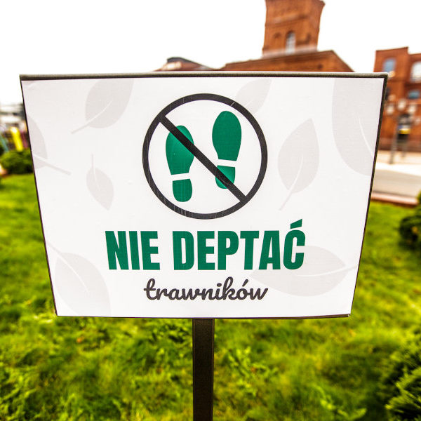 Duża tabliczka informacyjna 30cm duża tabliczka informacyjna