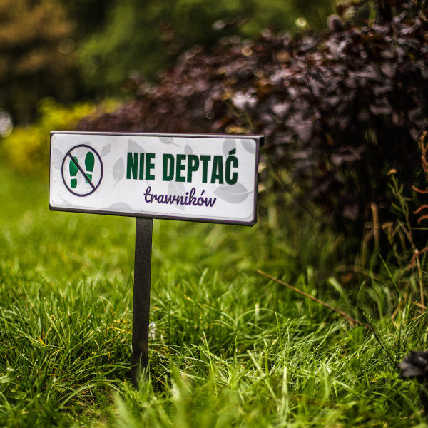 Mała tabliczka informacyjna 13cm mała tabliczka informacyjna