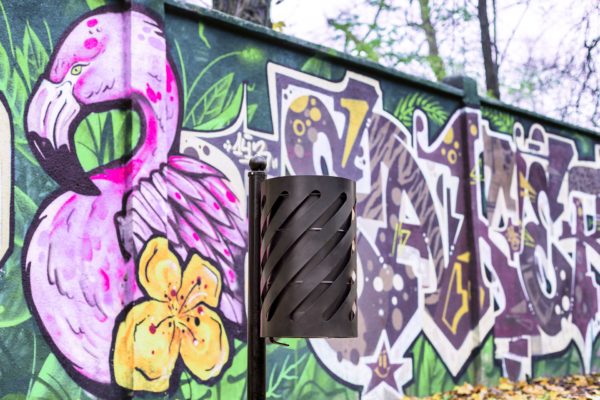 Kosz miejski Sofia Bis Kosz parkowy Sofia Bis