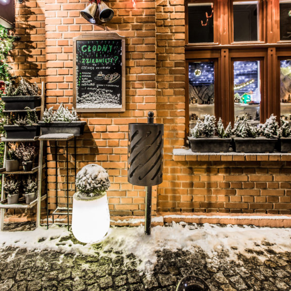 Kosz parkowy Sofia Bis 30l Kosz miejski Sofia Bis