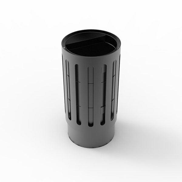 Kosz uliczny Ateny II 30l kosz uliczny ateny II render