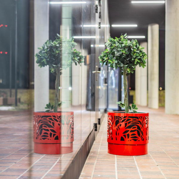 Donica miejska MALAGA 46l Donica miejska czerwona MALAGA