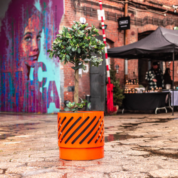 Donica miejska CAPRI 46l Funkcjonalna i dekoracyjna miejska donica Capri