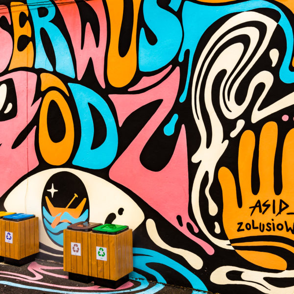 Kosz Eko-Centurion 50l do segregacji odpadów Praktyczny kosz do segregacji odpadów EKO-Centurion