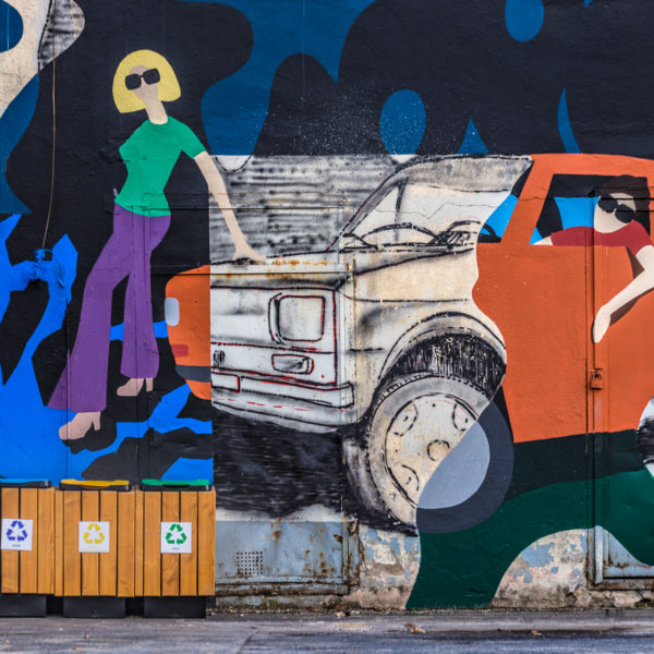 Kosz Eko-Centurion 50l do segregacji odpadów Praktyczny kosz do segregacji odpadów EKO-Centurion