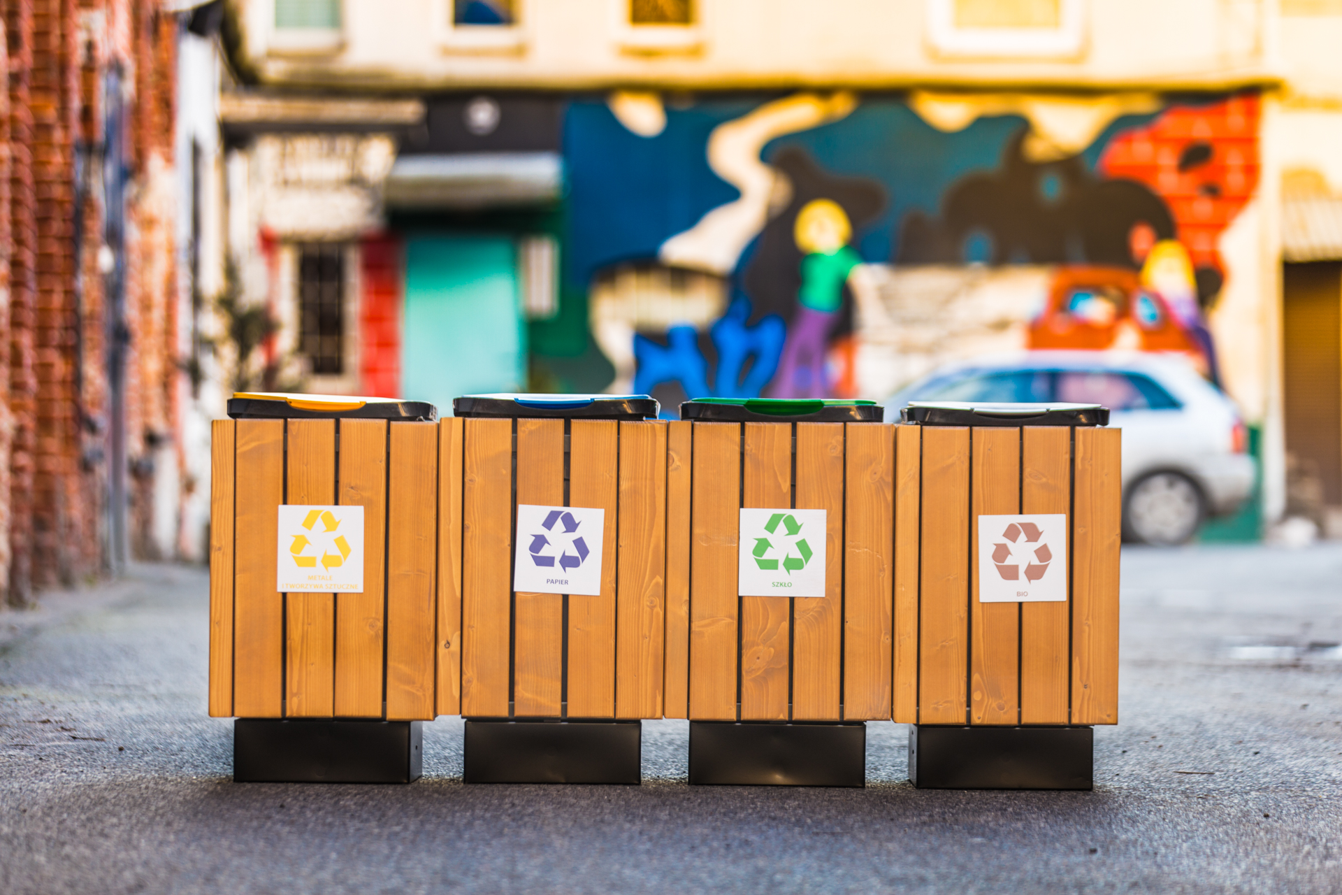 Kosz do segregacji odpadów EKO-Centurion Kosz EKO-Centurion