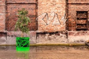 stalowa donica miejska z wkładem 80 litrów Ostrawa stalowa donica miejska z wkładem 80 litrów Ostrawa