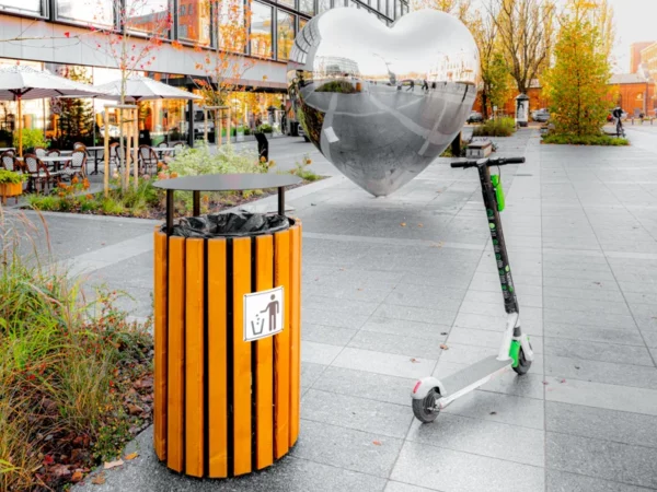 Kosz uliczny Miami 300l