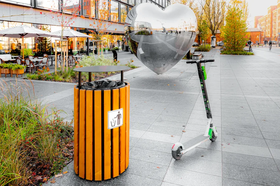 Kosz Miami 300l Kosz uliczny Miami 300l