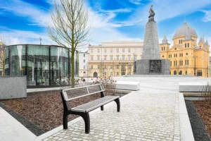 Ławka Split Solid Ławka parkowa Split Solid