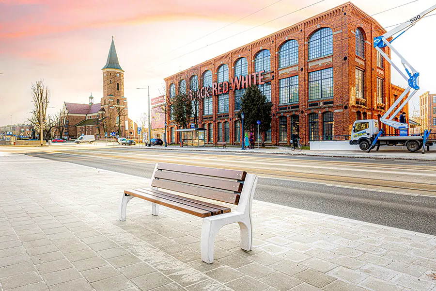 Ławka betonowa Pula 5 Ławka parkowa betonowa Pula