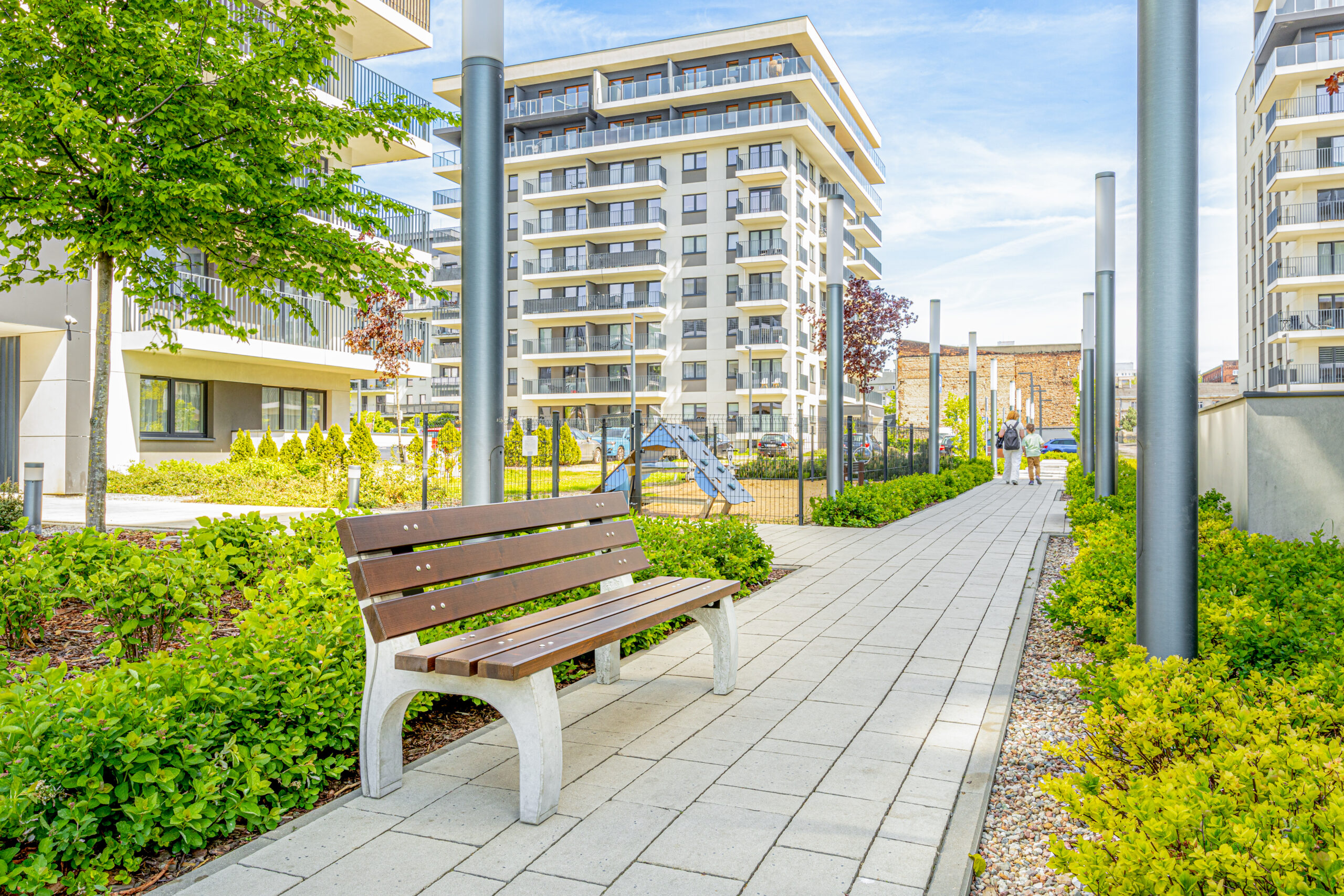 ławka betonowa Marina Bis