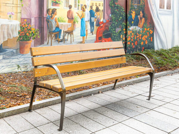 ławka ogrodowa Kleopatra ławka żeliwna