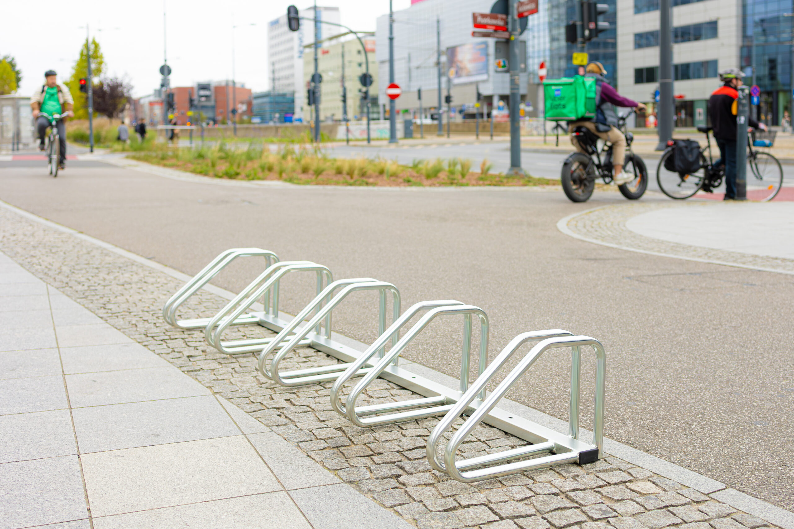 Stojak na rowery Spartan 5 stanowisk OCYNK Stojak na rowery Spartan 5 stanowisk OCYNK