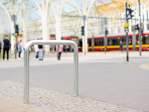 stojak na rowery typu U pro ze stali z ocynkiem galwanicznym