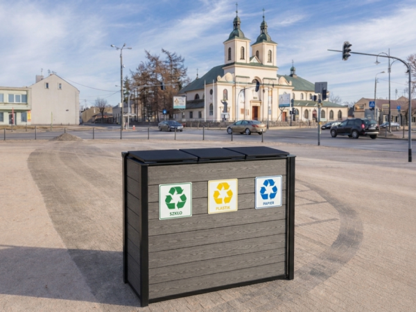 kosz do segregacji odpadów Prestige WPC