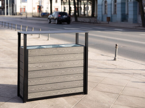 kosz do segregacji odpadów Narcyz WPC